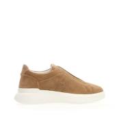 Blauwe Sneakers met Memory Foam Binnenzool Hogan , Brown , Heren