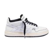 Reptor Leren Sneakers Zwart/Wit Represent , White , Heren