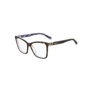 Stijlvolle Havana Bril Love Moschino , Brown , Unisex