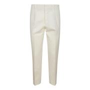 Klassieke Chino Broek met Rits Sluiting Hindustrie , Beige , Heren