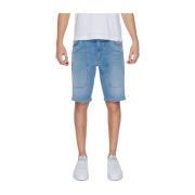 Denim Bermuda Shorts Lichtblauw Jeckerson , Blue , Heren