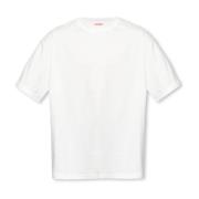 ‘T-Boggy-Megoval-D’ T-shirt Diesel , White , Heren