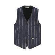 Stijlvolle Vest voor Mannen Luis Trenker , Blue , Heren