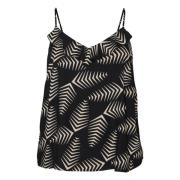 Zwart Kanya Singlet Top Vero Moda , Black , Dames