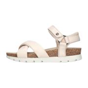 Dames Sandalen Serena Panama Jack , White , Dames