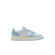 Lage Medalist Sneakers Wit Leer Autry , Multicolor , Dames