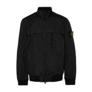 Jackets Stone Island , Black , Heren