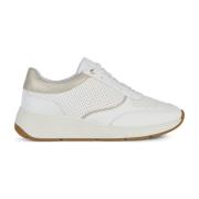 Witte Cristael Sneakers voor Vrouwen Geox , White , Dames