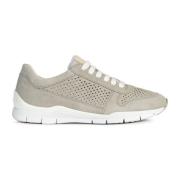 Grijze Damessneakers Geox , Gray , Dames