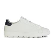 Witte Marine Sneakers voor Mannen Geox , White , Heren