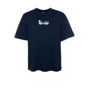 Scratch Logo T-Shirt Daily Paper , Blue , Heren