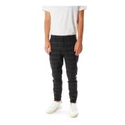 Chinos Gabba , Black , Heren