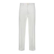 Dames Chinos Broek Re-Hash , White , Dames