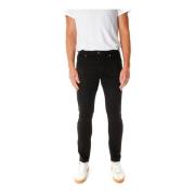 Slim Fit Mid Waist Jeans G-star , Black , Heren