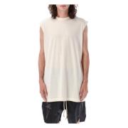 Oversized Sleeveless TarpT T-Shirt Rick Owens , Beige , Heren