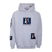 Gestreepte hoodie met kangoeroezak by Parra , Gray , Heren