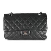 Pre-owned Leather chanel-bags Chanel Vintage , Black , Dames