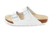 Heren Sandalen van Natuurlijk Leer Birkenstock , White , Heren