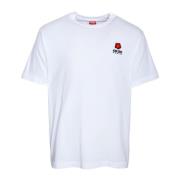 Bloem Crest T-Shirt Kenzo , White , Heren