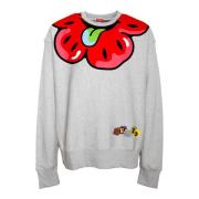 Boke Boy Sweatshirt Kenzo , Gray , Heren