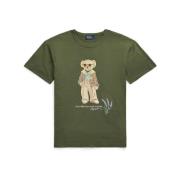 Stijlvol T-shirt voor mannen Ralph Lauren , Green , Dames