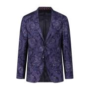 Blazer met Paisley-patroon Etro , Blue , Heren