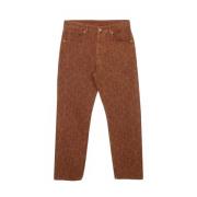 Jeans Drole de Monsieur , Orange , Heren