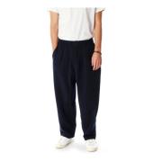 Wide Trousers Universal Works , Blue , Heren