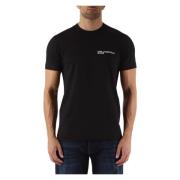 Biologisch Katoen Slim Fit T-shirt Karl Lagerfeld , Black , Heren