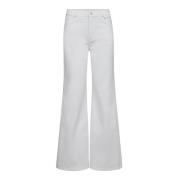 Witte Wide Leg Jeans Co'Couture , White , Dames