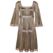 Pre-owned Fabric dresses Missoni Pre-owned , Beige , Dames