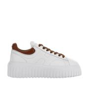 Sportieve Sneakers met H-Stripes Hogan , White , Dames