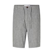 Regular-Brody Shorts Sky Captain Selected Homme , Gray , Heren