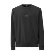 Nylon Crewneck Sweatshirt C.p. Company , Black , Heren