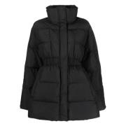 Down Coats Pinko , Black , Dames