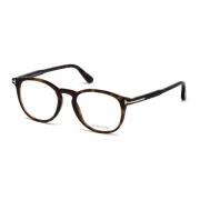 Stijlvolle Acetaat Bril Tom Ford , Brown , Unisex