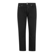 Stijlvolle Denim Jeans voor Mannen Icon Denim , Black , Heren