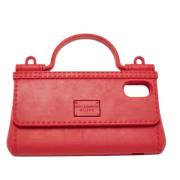 Pre-owned Rubber handbags Dolce & Gabbana Pre-owned , Red , Dames