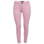 Pre-owned Denim jeans Dolce & Gabbana Pre-owned , Pink , Dames