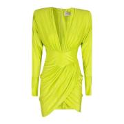 Stijlvolle Mini Jurk Alexandre Vauthier , Yellow , Dames