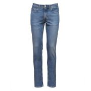 Mid Blue Denim North Jeans Acne Studios , Blue , Heren