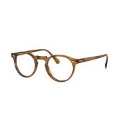 Klassieke Zwarte Zonnebril Oliver Peoples , Brown , Unisex