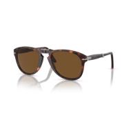 Klassieke zonnebril met bruine lenzen Persol , Brown , Unisex