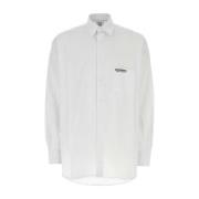 Poplin Oversized Shirt Vetements , White , Heren