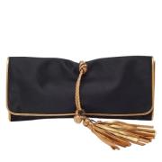 Pre-owned Satin clutches Gucci Vintage , Black , Dames
