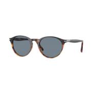 Stijlvolle zonnebril met uniek ontwerp Persol , Brown , Unisex