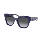 Blauwe Gepolariseerde Zonnebril Gradient Lens Prada , Blue , Dames