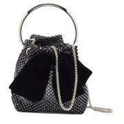 Pre-owned Nylon handbags Jimmy Choo Pre-owned , Black , Dames