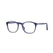 Stijlvolle hoogwaardige acetaatbrillen Persol , Blue , Unisex