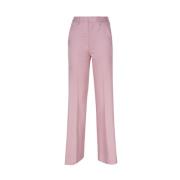 Katoen Elastaan Broek Dondup , Pink , Dames